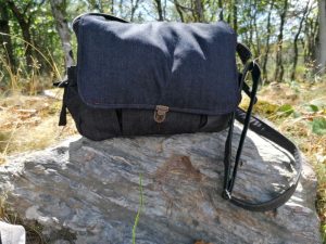 Petite Besace de survie , "Total Jeans", jeans et coton