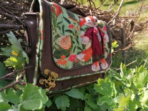 Petit sacs, "Bouscas", Mr fox , simili, velours, renard 3d, cotons, passe poils... - sans