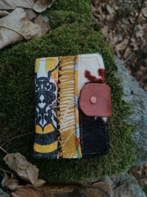 Porte-feuille Porte-monnaie de poche, Bolet "Récolte et butine sous la protection des dernières lumières d'automne"