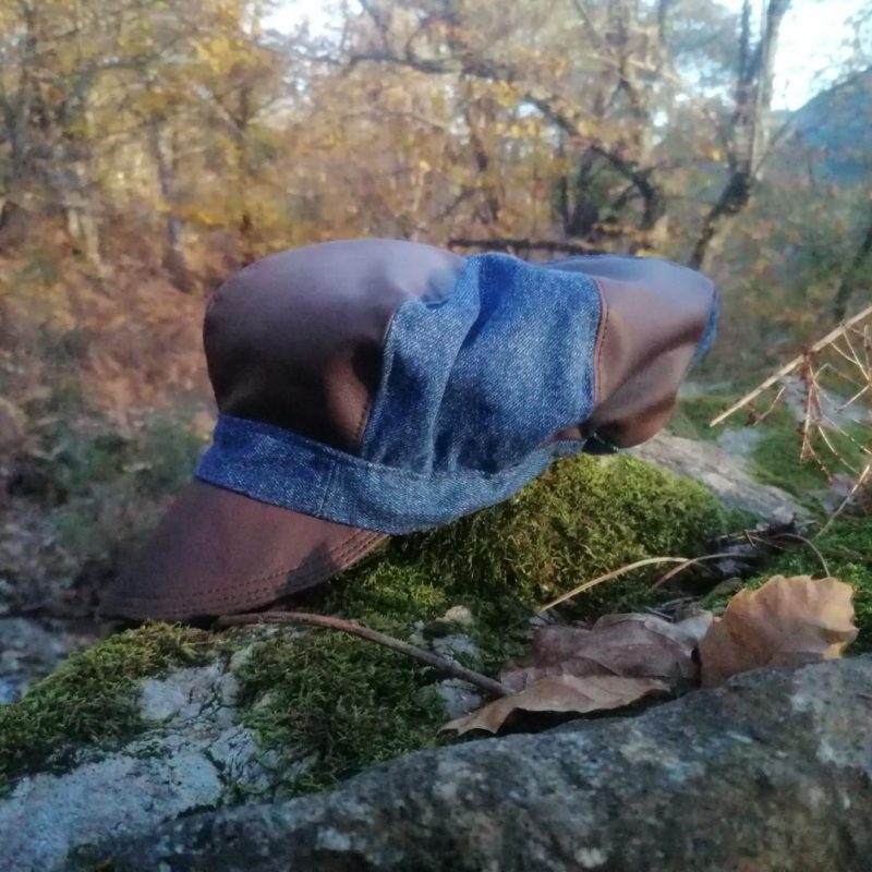 Gavroche, Gégène, « Total soft jeans » , « De Christian”, rustiquement chocolaté, simili, et jean cotons sur-mesure