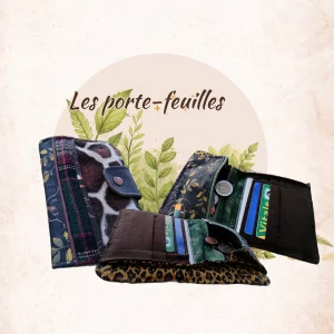 Bolets, portefeuilles de poches