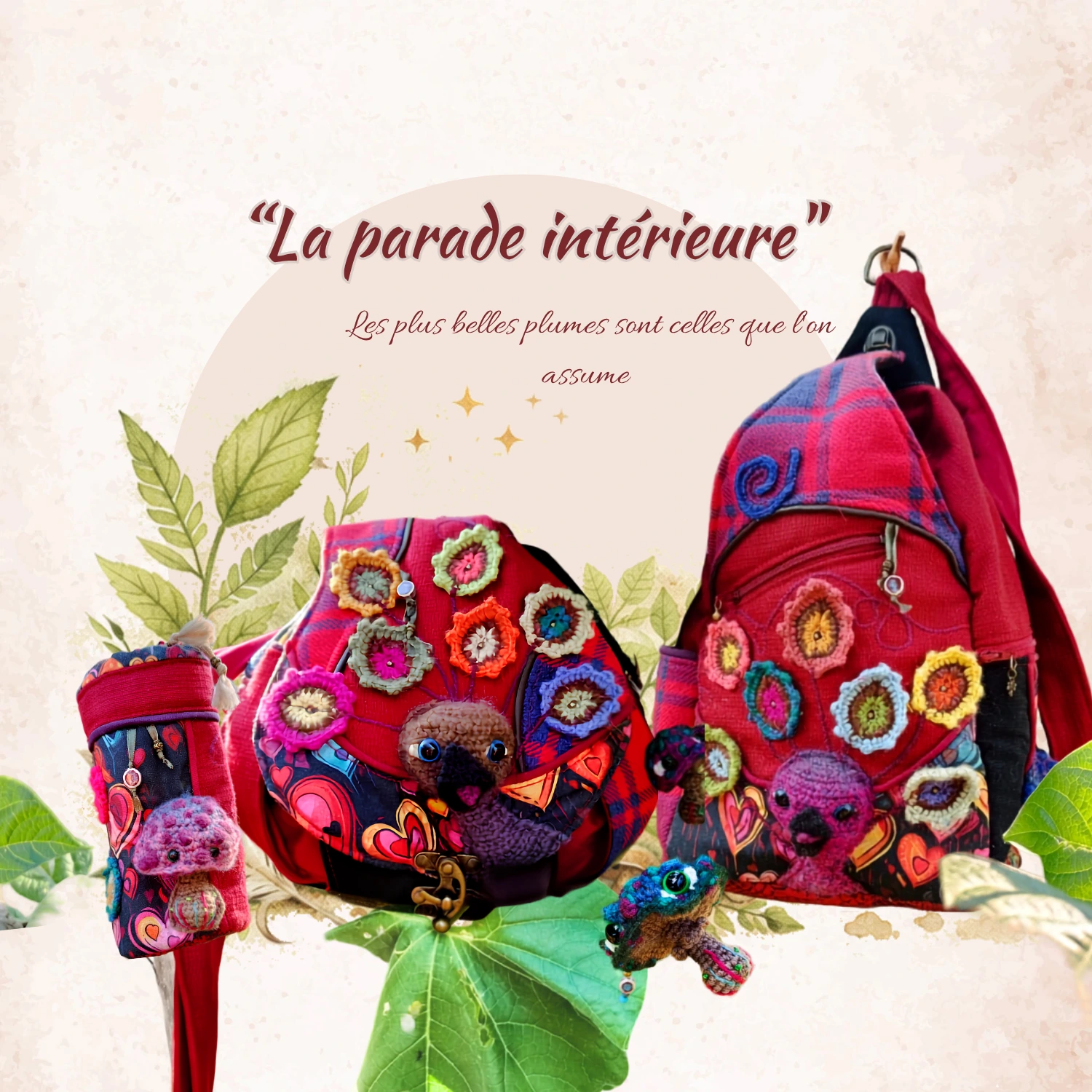 La box « la parade intérieure» 🍄✨ Le Baluchon des Gardiens (Lot Privilège) – Image 2