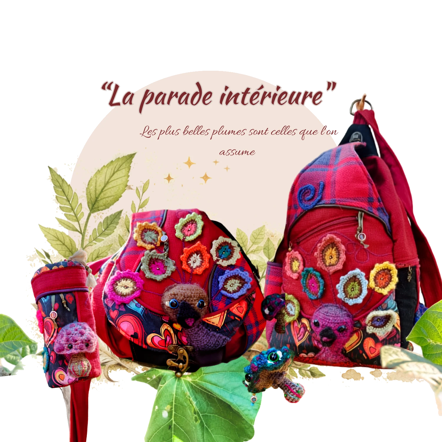 La box « la parade intérieure» 🍄✨ Le Baluchon des Gardiens (Lot Privilège)